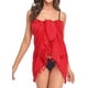 thumbnail image 5 of Mujer Playa Vestido Ropa Pareo Cover Up Encaje Media Falda, 5 of 5