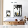 thumbnail image 4 of Elephant Stock Surfboard Pop Wall Art - Vertical Canvas Wall Art - Living Room Wall Decor - Hobbies And Lifestyle Canvas - Gray And Black Decor - 16" x 24", 4 of 8
