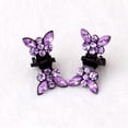 thumbnail image 5 of 60 pcs Pin Claw Rhinestone Crystal Girl Accessories Baby Clip Toddler for Bangs Mini Color Random Hair Kids Knot, 5 of 5