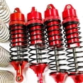 thumbnail image 4 of Baohd Rear Shock Absorber For SENTON 3S Aluminum Alloy Short Course Threaded 4pcs RC Car Accessories Replacement Parts Red, 4 of 6