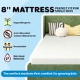 thumbnail image 6 of K/D Queen Bed Panel 7 slats w/ metal support bar, Driftwood, 6 of 8