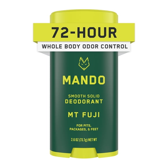 Desodorante Mando Whole Body para hombre, 72 horas, control de olores, 75 ml