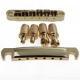 thumbnail image 1 of Gold Tailpiece Para Guitarra LP Yuyangstore Tope de puente de guitarra cordal, 1 of 7