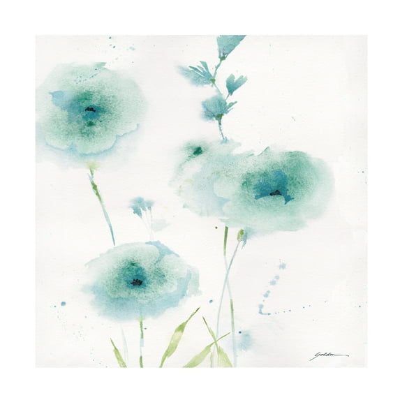 Sheila Golden 'Night Music Blues' Canvas Art