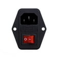 thumbnail image 1 of 3 Pin On/Off LED Switch IEC320 Bartop Switch Interruptor Conector Maquina Arcade Game Accessory, 1 of 7