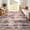 Beige, variant on Beltran 4'x6' Abstract Watercolor Striped Area Rug, Washable Non Slip Low Pile Boho Rug, Pastel Multicolor Stain Resistant Rug for Living Room Bedroom, Colorful