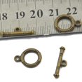 thumbnail image 3 of Tachiuwa 3x20 Sets Toggle Clasp Connector Bronze Bracelet Necklace Jewelry findings, 3 of 7