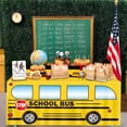 thumbnail image 5 of 6Ft Back to School Bus Tablecloth Decorations: Welcome First Day of Party Table Cover Decor for Home Party Supplies, 5 of 7