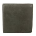 thumbnail image 4 of HomePop Modern Metal and Faux Leather X-base Ottoman in Gray, 4 of 8