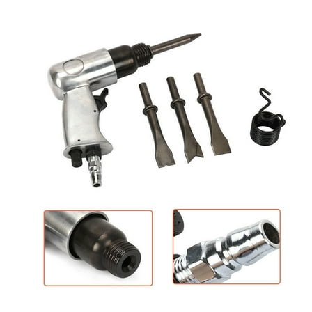 120mm Professional Handheld Pistol Gas Shovels Air Hammer Small Rust Remover Cutting Drilling Chipping Pneumatic Tools ,Easy to Use
