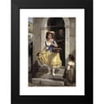 thumbnail image 2 of Wilhelm Marstrand 11x14 Black Modern Framed Museum Art Print Titled - An Italian Woman in the Way to the Carnival (1835 - 1873), 2 of 5