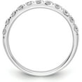 thumbnail image 2 of 14K White Gold Lab Grown Diamond VS/SI GH, 3/4ct Wedding Band - Ring Size 6.0, 2 of 6