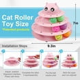 thumbnail image 2 of Juego de juguetes para gatitos Pet Toy UPSKY con plataforma giratoria de 3 niveles, 24 piezas, 2 of 6