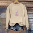 thumbnail image 7 of Jsaierl Womens Halloween Sweatshirts Cute Graphic Pullovers Stretch Going Out Crewneck Long Sleeve Sweater Tops Halloween Clothes, Sizes S-2XL, 7 of 7