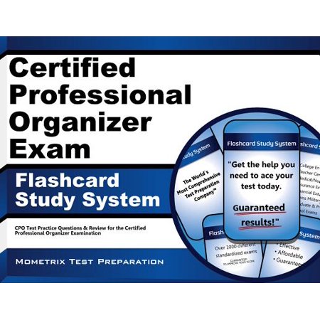 Certified Professional Organizer Exam Flashcard Study