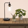 thumbnail image 2 of Lavish Home Lamp with USB Charging Ports, Touch Control, LED Bulb (Black), 2 of 8