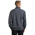 thumbnail image 2 of Sport-Tek Super Heavyweight 1/4 Zip Pullover Sweatshirt-S (Graphite Heather), 2 of 6