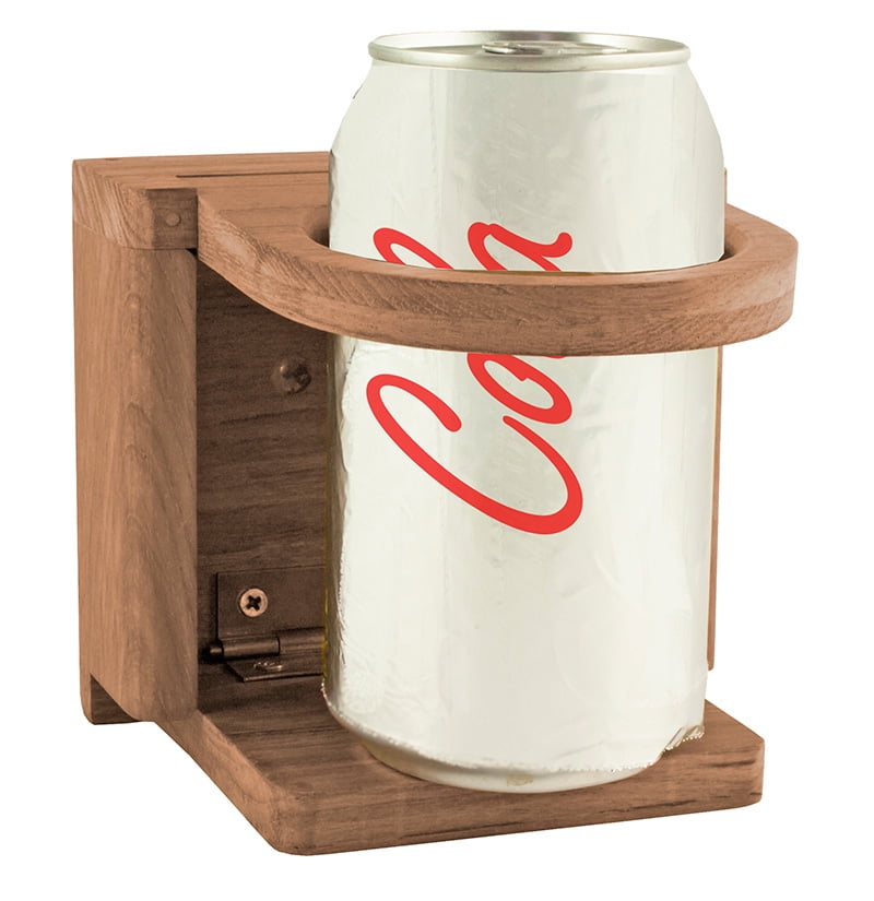 Teak Folding Drink Holder