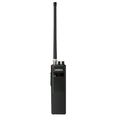 Uniden 40-Channel ANL filter Handheld CB Radio, Black