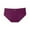 Wine, variant on HOMBOM Panties for Women Cheeky Nylon Beige Briefs Hipster Hipster Full Coverage Ladies Underwear Seamless XL