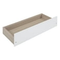 thumbnail image 6 of Miekor Furniture Twin Size Wooden House Bed with Two Drawers, White 181AAK, 6 of 9