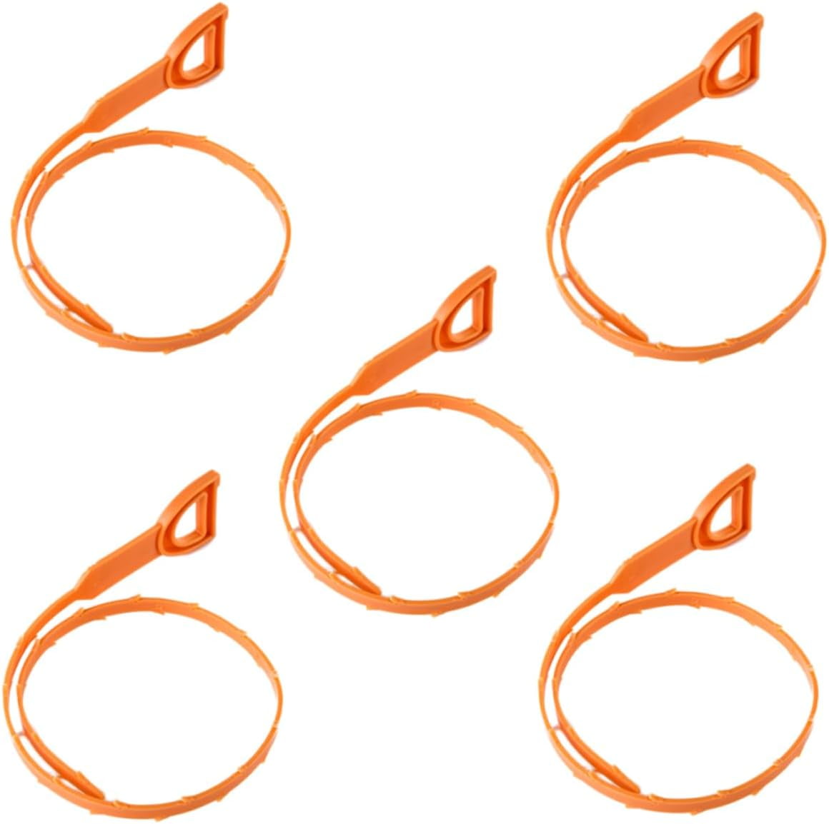 5pcs Plumbing Tools Drain Clog Remover Hair Clog Removal Tool Drain