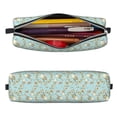 thumbnail image 2 of Naloa Cute Honeybees Leather Pencil Case, Makeup Pouch, Zipper Pouch for Daily Essentials, Storage Organizer, Cosmetics and Stationary Bag, 2 of 7