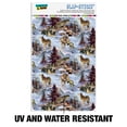 thumbnail image 2 of Wolf Pack Baby Wolves Snow Mountains Pattern Home Business Office Sign, 2 of 7