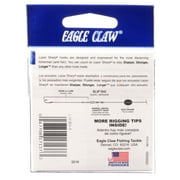Eagle Claw Lazer Sharp Barbless Baitholder Fishing Hook, Bronze