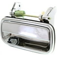 thumbnail image 2 of Replacement REPT491370 Exterior Door Handle Compatible with 1998-2002 Toyota 4Runner Rear, Left Driver Chrome, 2 of 3