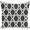 Black, variant on Simply Daisy 16" x 16" Pebbles Geometric Print Pillow