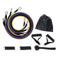 thumbnail image 2 of Bandas de resistencia shamjiam 11pcs para Ejercicio en Interiores Yoga Entrenamiento Gimnasio, 2 of 9