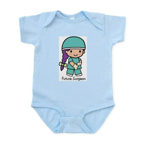 CafePress - Future Surgeon Girl Infant Creeper - Baby Light Bodysuit, Size Newborn - 24 Months