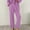 Purple, variant on Simua Wide Leg Pants Woman High Waisted Fashion Suit Pants