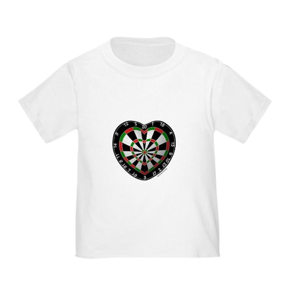 CafePress - Dart Love Toddler T Shirt - Cute Toddler T-Shirt, 100% Cotton