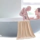 thumbnail image 1 of Toalla de baño de terciopelo piña - Toalla de playa absorbente grande de 90x170 cm • Poliéster suave • Secado rápido para piscina, spa, gimnasio y hogar, 1 of 7