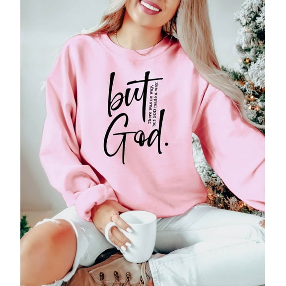 There Was No Way But God Made A Way Sweatshirt, Bible Verse Pullover, Religious Sweatshirt, Bible Quote Sweatshirt, Easter Day Apparel