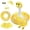 Style B(Yellow), variant on Forfamy Hawaiian Goose Outfit Summer Porch Goose Outfits Bikini Goose Clothes Cute Goose Costume for Outdoor Garden Yard Decor