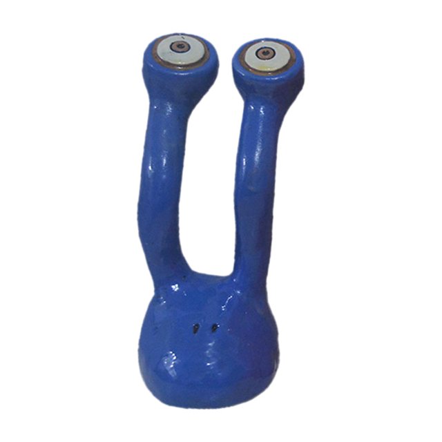 Arte Jardín Caracol Estatua Jardín Espía Artesanía Figuras al aire libre azul Sunnimix estatua de caracol de hadas