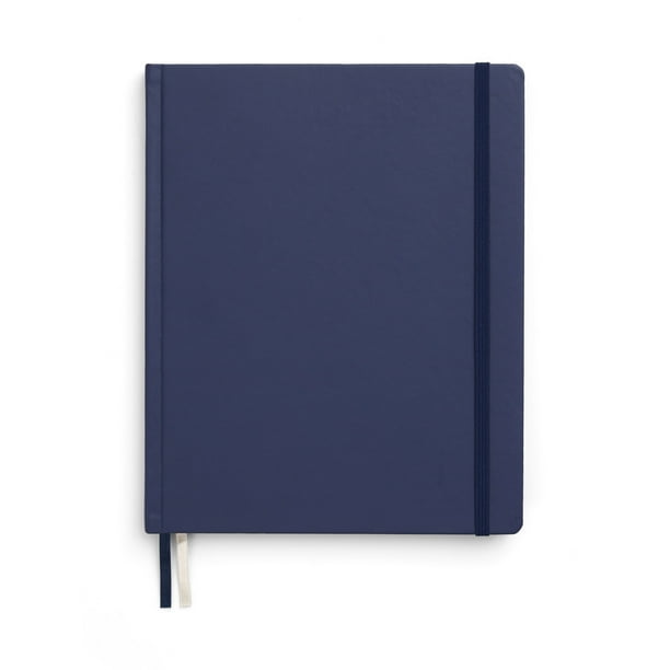 TRU RED Large Hard Cover Ruled Journal, Blue TR55581