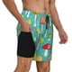thumbnail image 2 of Fotbe Mushrooms Traje de Baño para Hombre – Shorts de Natación de Secado Rápido con Forro y Bolsillos-Medium, 2 of 6