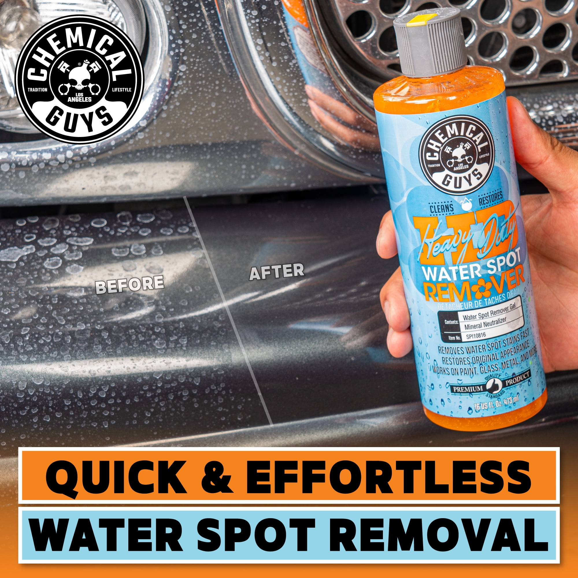 Chemical Guys SPI10816 Heavy Duty Water Spot Remover, 16oz