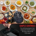 thumbnail image 3 of Deco Chef Automatic Pasta Maker, Mixes, Kneads and Extrudes in 10 Minutes, 13 Interchangeable Pasta Disc Types with Built-in Storage Drawer, Dishwasher Safe Parts, 3 of 9