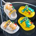 thumbnail image 2 of Kids Fashion Cute Comic Dinosaur Clogs Lightweight Breathable Non-slip Clogs for Indoor Outdoor Beach, 2 of 3