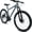 Black+Grey, variant on 26 Inch All-Terrain Mountain Bike with Disc Brakes 21-Speed Drivetrain & Durable Carbon Steel Frame,Black Grey