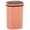 Pink, variant on | 13 Gallon Trash Can with Lid | Automatic Touchless Garbage Can | Odor Control | Modern Oval Design | Easy to Clean | Plastic | Black | Fits Any Kitchen, Bathroom, Office or Home