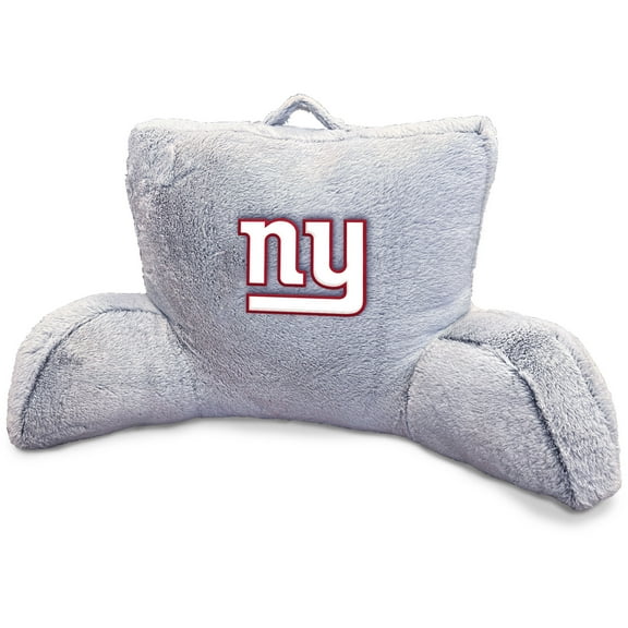 New York Giants Faux Fur Logo Backrest