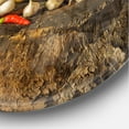 thumbnail image 3 of Designart 'Vegetables and Fruits ' Modern wall clock, 3 of 6