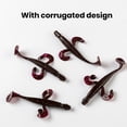 thumbnail image 2 of CSChome Appâts de Pêche 12 Pcs Faux Leurres Souples Eau Salée Eau Douce Haute Simulation Couleur Vive Texture Douce Haute Résistance Design Queue en T, 2 of 7