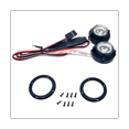 thumbnail image 1 of Remote Control Car LED Headlight Seven-Color Flowing Water Atmosphere Lamp DIY Remote Control Car Accessories, 1 of 6